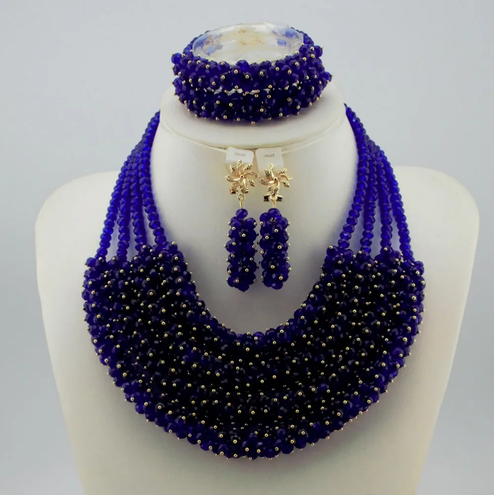 

African beads necklace set women jewelry sets for wedding party high quality