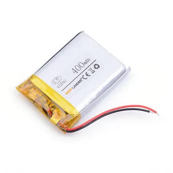 

432540 400mAh 3.7V lithium Li ion polymer rechargeable battery point reading pen driving recorder PS Bluetooth Headse MP3 MP4