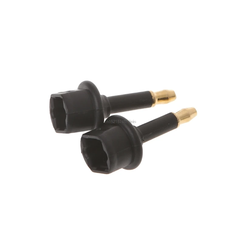 Новинка 2 шт. переходник Toslink Female 3 5 мм Male Mini Audio Plug цифровой оптический адаптер| |