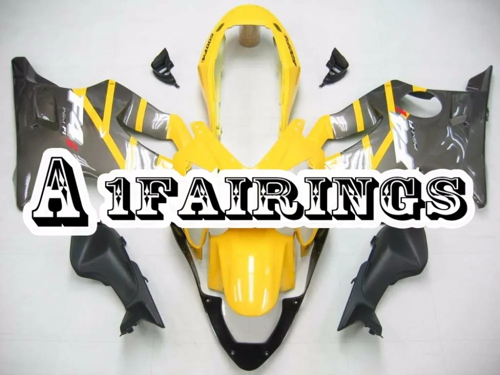 Желтые черные панели комплект корпуса Honda CBR600 F4i 04 07 2004 2005 2006 2007 ABS впрыска Mortobike