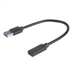 USB-C 3,1 type-C Женский к USB 3,0 штепсельный преобразователь, адаптер кабель провод шнур