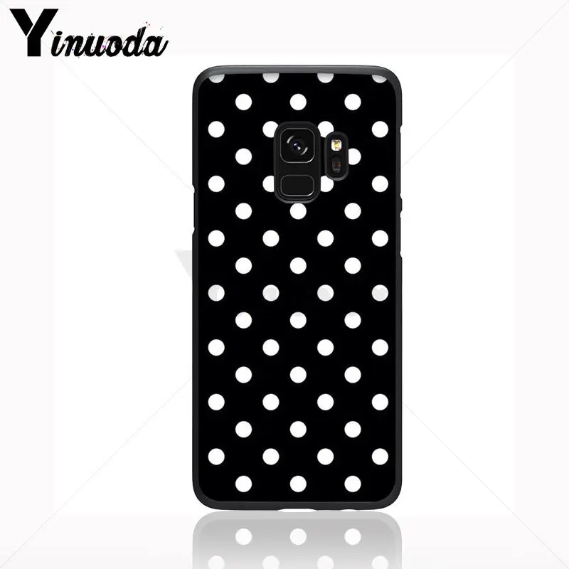 Red Black Gold Polka dots Dot