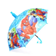 Горячая Распродажа, полностью автоматические Мультяшные зонты, Детские Масштабируемые зонты, крышка для сбора дождевой воды, детский зонтик