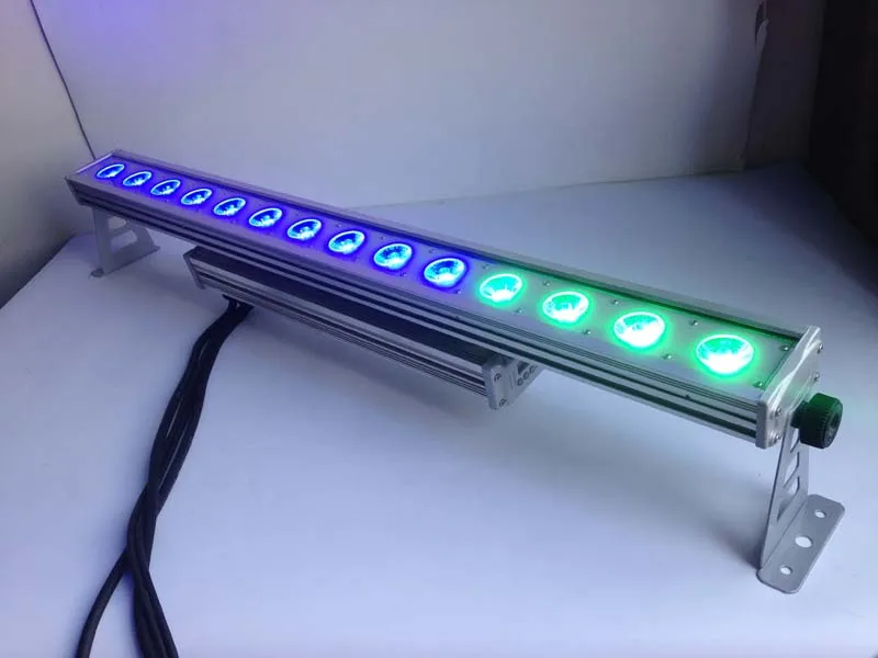 Мощный 14 шт. 30 Вт COB светодиодный настенный светильник RGB наружное строительное