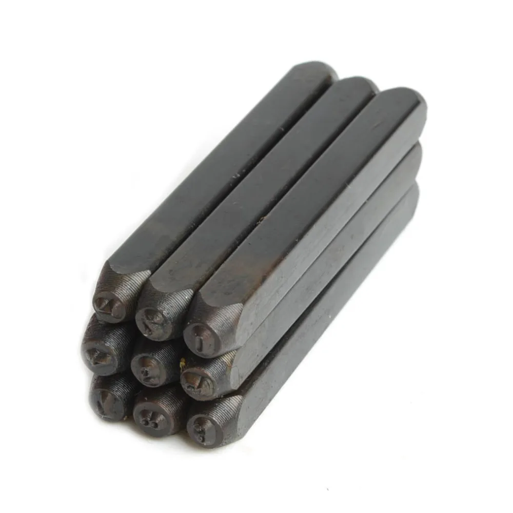 Letter Number Stamp Punch Set Steel Metal Wood Leather Steel Punch