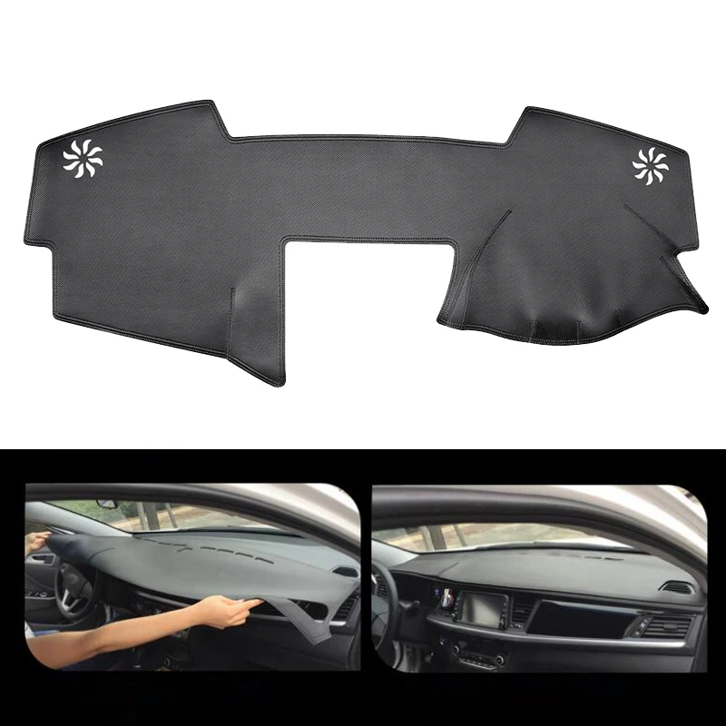

Leather Car Dashboard Cover Non-Slip Dash Mat Pad Right Hand Driver FOR Toyota Camry 2006-2012
