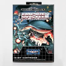 Empire of steel 16 бит игра sega Mega Drive Card с розничной коробкой для sega Mega Drive для Genesis