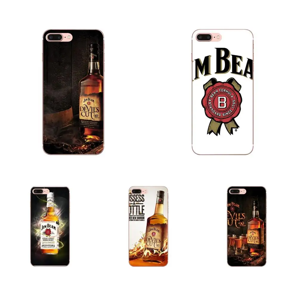 

High Quality Drinking Jim Beam Wine Art Poster For Apple iPhone 4 4S 5 5C 5S SE 6 6S 7 8 Plus X XS Max XR
