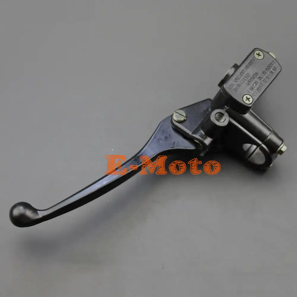 Front Right Brake Master Cylinder Lever With 8mm Mirror Mounting Hole for GY6 50cc 125cc 150cc 250cc Scooter Moped ATV Dirt Pit Bike