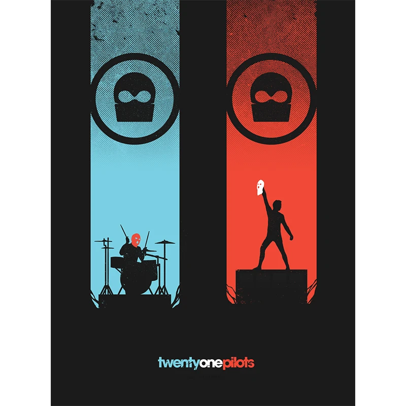 Aliexpress.com : Buy Concert of twenty one pilots Poster