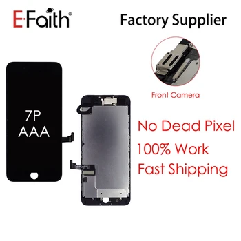 

20PCS 100% Test Full Assembly LCD Replacement For iPhone 7P Screen Display with digitizer And front camera Fast Shipping