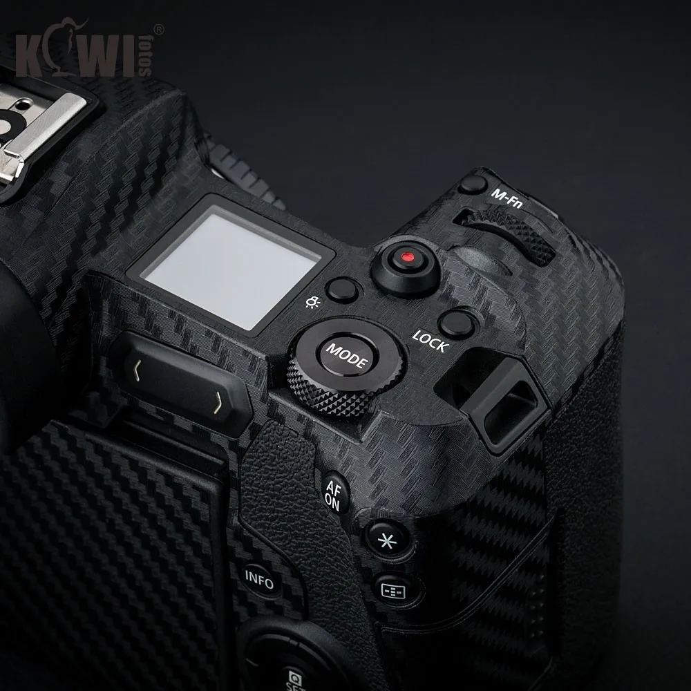 Анти-Царапины Камера тела крышка 3M Стикеры протектор для цифровой однообъективной зеркальной камеры Canon EOS R анти-скольжение держатель с креплением для кожи защитный щит пленка из углеродного волокна