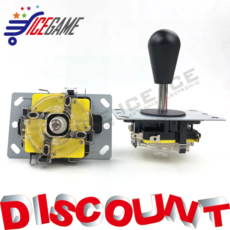 

Style Sanwa Arcade Joystick with oval ball top 4/8 Way Operation Fighting