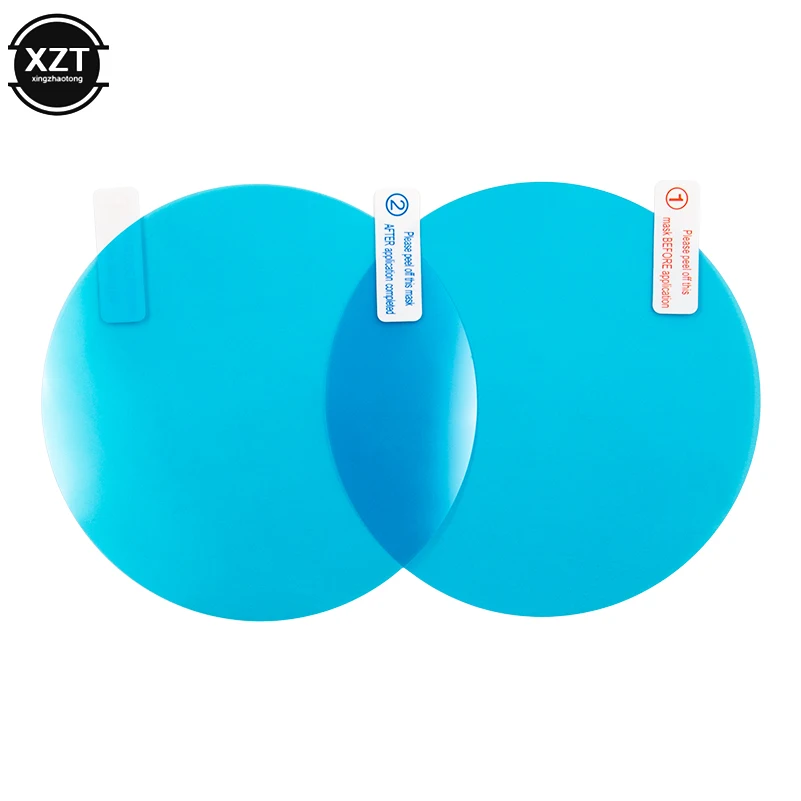 

1 Pair Auto Car Anti Water Mist Film Anti Fog Coating Rainproof Hydrophobic Rearview Mirror Protective Film