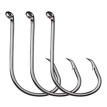 20 шт./лот, Стальные рыболовные крючки, приманка, синий, красный, рыболовные крючки, морские рыболовные снасти, крючок с коробкой 6#8