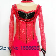 Профессиональные пользовательские фигурное катание платья для женщин спандекс бренд Vogue соревнования в фигурном катании платье DR2919