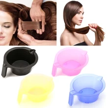 1 шт. 300 мл красильный котел Пластик чаша для смешивания краски для волос Цвет краситель оттенок инструмент парикмахерские ножницы