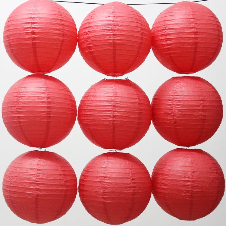 

10pcs/lot 6 Inch 15cm Red Paper Lantern Led light Lamp Handicraft Oil Paper Honeycomb Ball For Wedding Decoration Photo Props