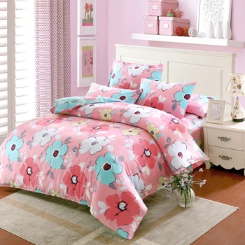 

Home Textile Princess style 4pcs Bedding Sets Duvet Cover Bed Sheet Pillowcase Bedroom home Set twin full queen king size