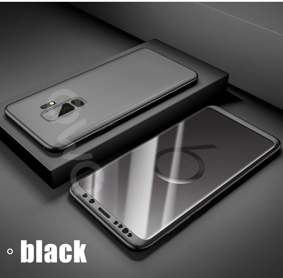 360 Degree Shockproof Case For Samsung Galaxy S9 S8 Plus Phone Cover For Samsung S8 S9 S7 Edge Protection Case Shell 9