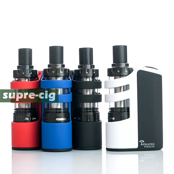 Original Tesla Stealth 100W Kit electronic cigarette 2200mAh Teslacigs Stealth Mod with teslacigs Shadow Tank