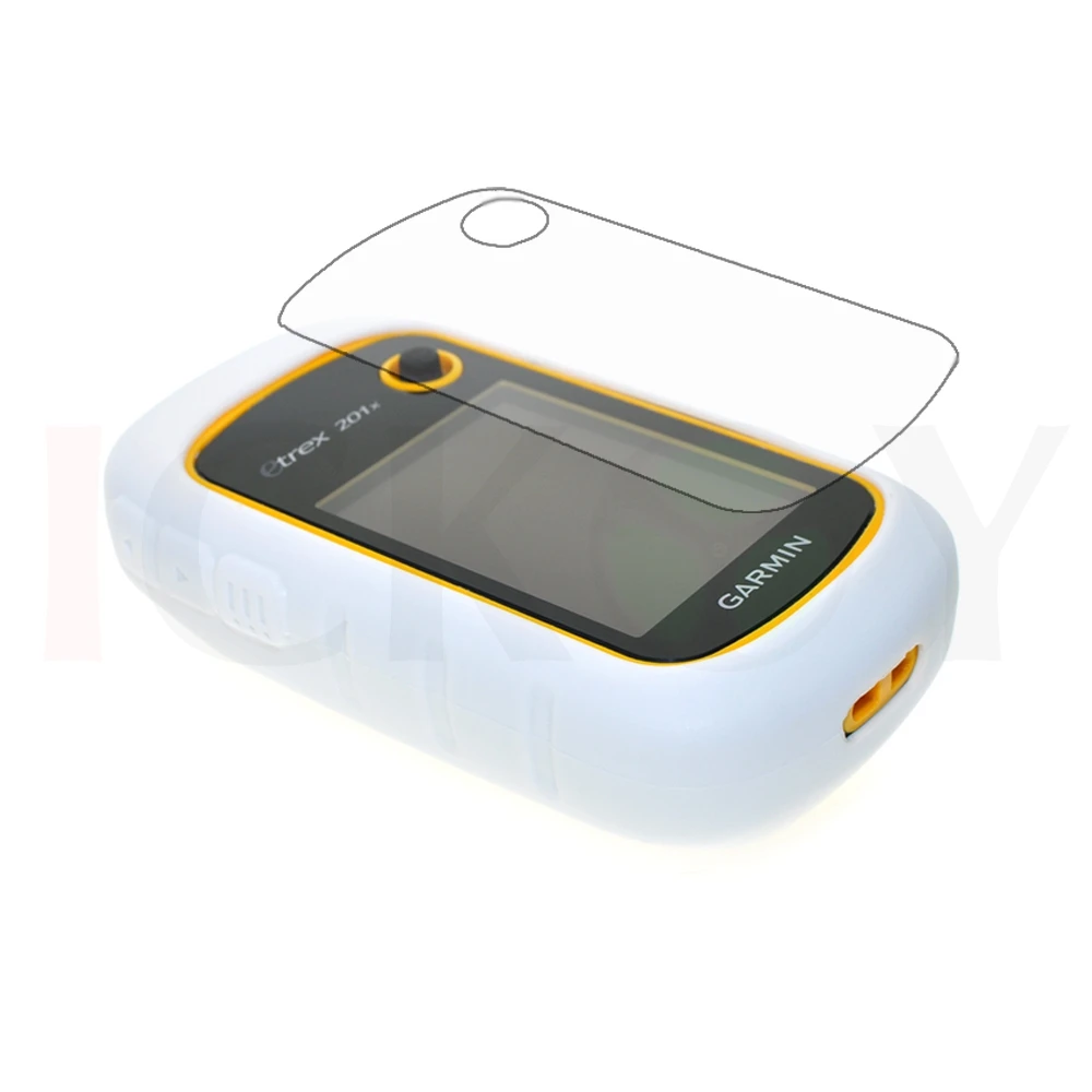 

Outdoor Handheld GPS Silicon Rubber Protect White Case Cover + LCD Screen Protector for Garmin eTrex 10 20 30 10x 20x 30x 201x