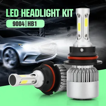 

2 pcs :LED Headlight High or Low Beam Headlamp Lamp Bulbs 6000k fog lights