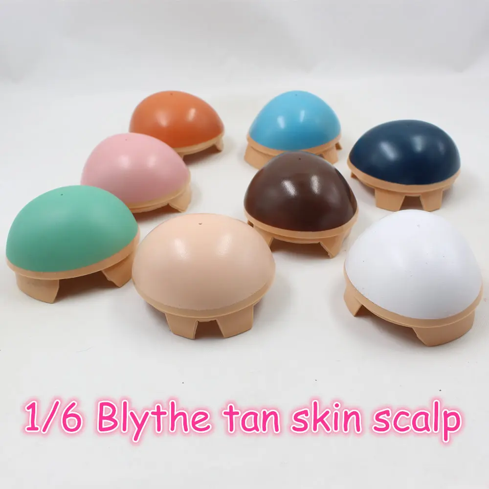 

Blyth doll RBL soft tan skin scalp without hair different colors ICY suit for 1/6 Blyth BJD free shipping