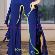 Латинских танцев старший сексуальная спандекс Атин Танцы брюки для женщин латинские танцы брюки