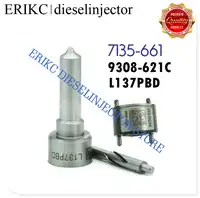 ERIKC 7135-661 Fuel Pump Repair Kit L137PBD Fog Nozzle 9308-621C Check Valve for Hyundai Kia EJBR02901D EJBR03701D EJBR02401Z