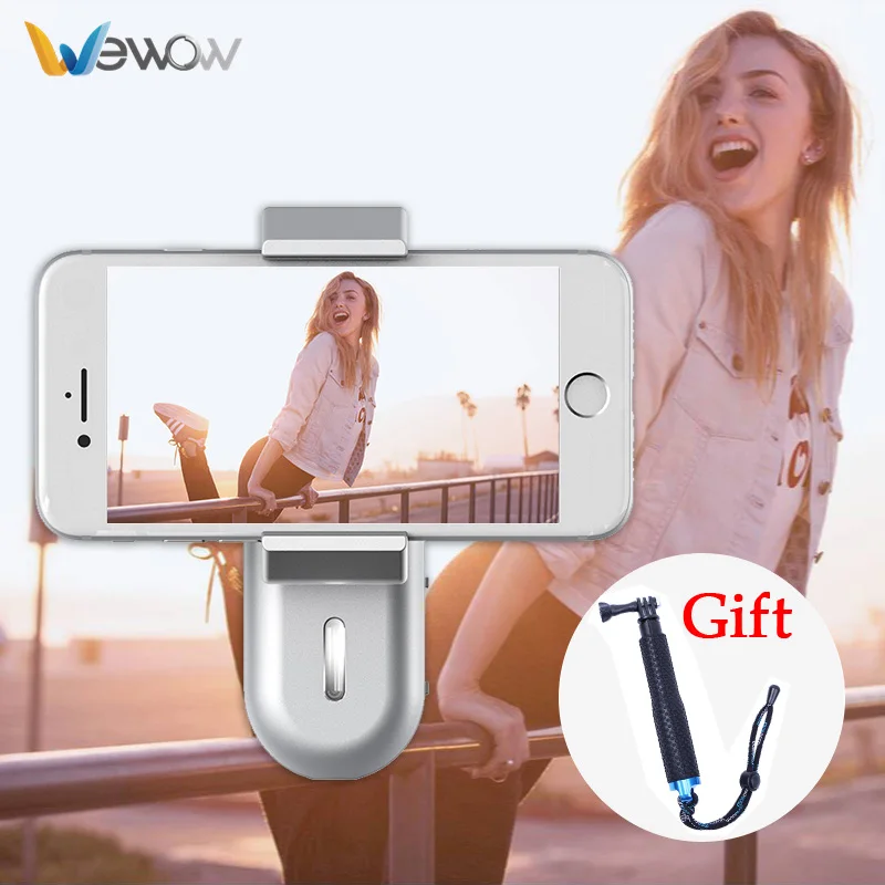 

Wewow FANCY Smartphone one axis Gimbal video Stabilizer selfie stick mobile SteadicamPK Zhiyun Smooth 4 Q 2 DJI OSMO Pocket