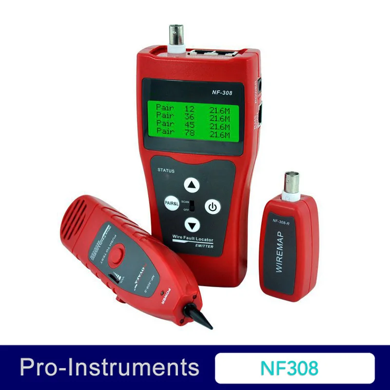 NF308 Cable Tester ADVANCED WIRE TRACKER Detector Network Telephone