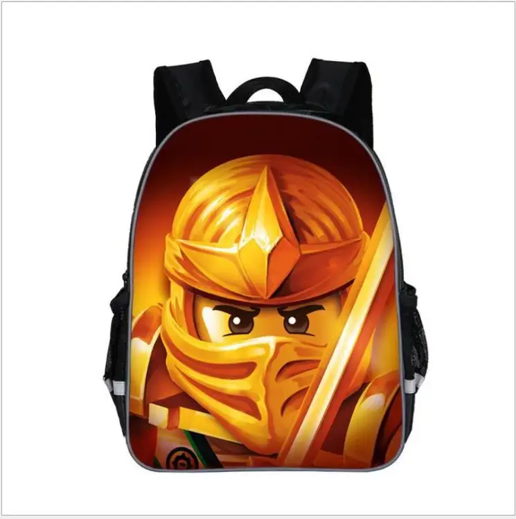 

New High Quality Lego Cartoon Backpack Colorful Kids Schoolbags Cool Child Student Boys School Bag lego mochila infantil