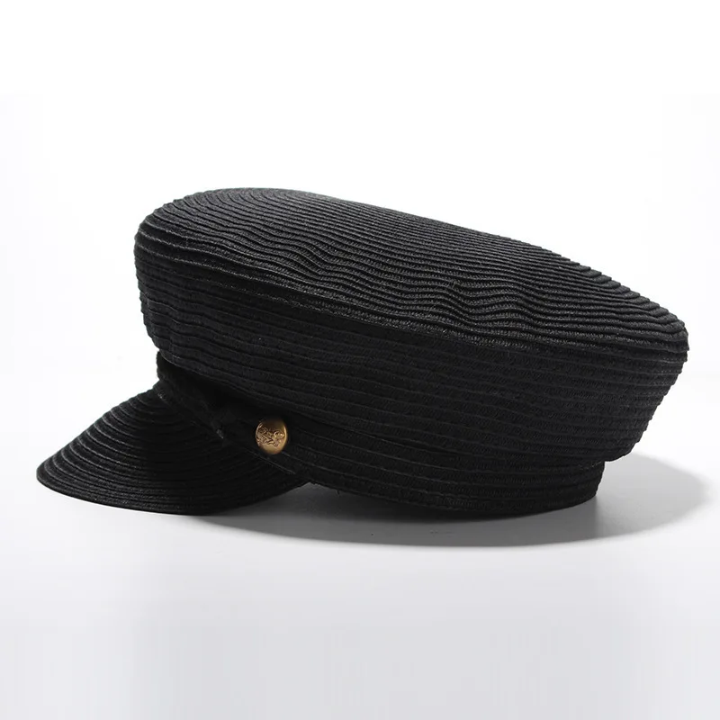 Новая мода Военная Униформа Кепки S Защита от Солнца шляпа женщина Для мужчин лето Бейсбол Кепки newsboy британский стиль берет Защита от солнца плоская шляпа, шляпа