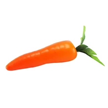 Морковь Мини искусственная пластиковая пена морковь фрукты и овощи ягоды магазин домашняя кухня декоративные фотографии реквизит