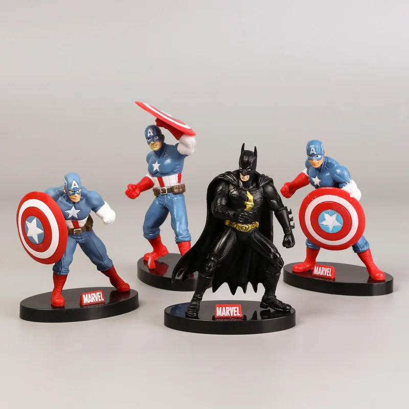 

10cm Marvel Avengers Toys Thanos Hulk Buster Spiderman Iron Man Captain America Thor Wolverine Black Panther Action Figure Dolls
