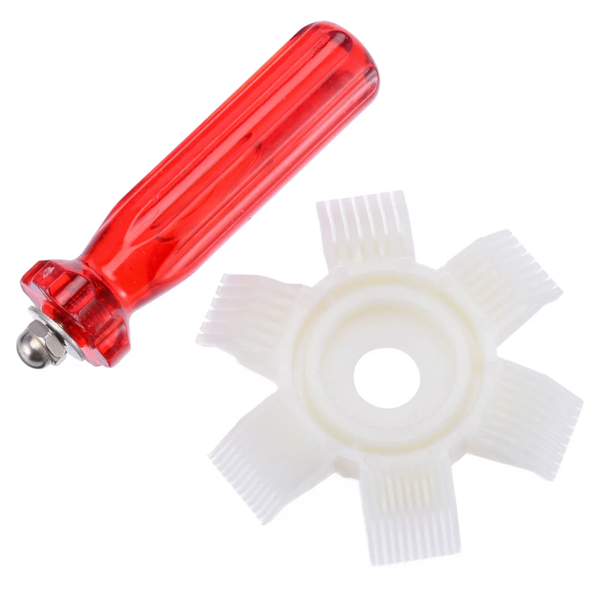High Quality Condenser Fin Comb For HVAC / Auto Evaporator 6 IN 1  Air Conditioner Straightener Cleaner Combs Mayitr New