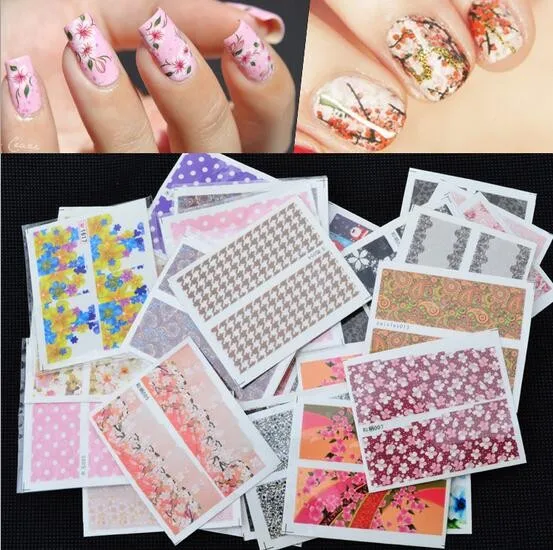 

Water Transfer Nail Art Sticker Watermark Decals NAIL Decoration
