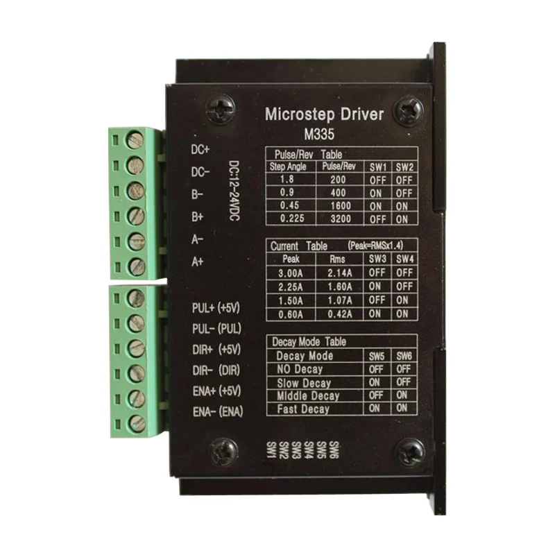 Cnc router двигателя driverM335 42/57 3A 16 шаговый двигатель Drive сегментов оси драйвер