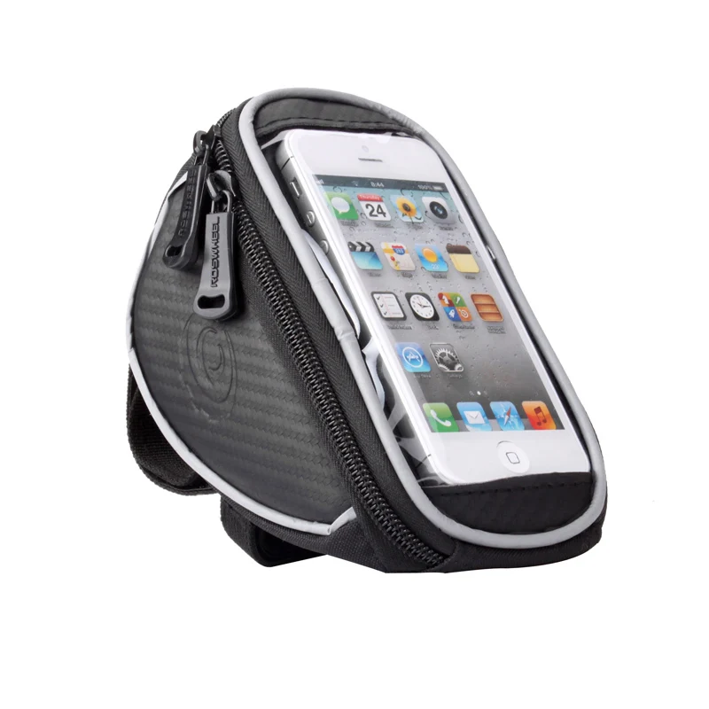 ROSWHEEL 4," 5" 5," Велоспорт велосипедный спорт велосипед рамки Передняя труба сумка водостойкий сенсорный экран разъем для наушников iPhone телефо