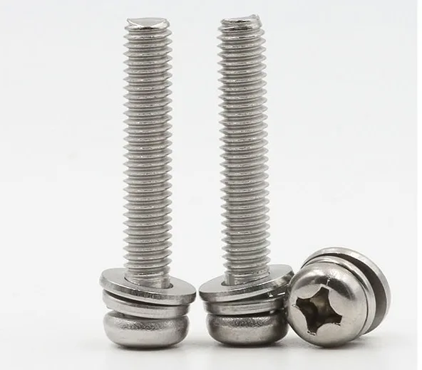 50 шт./лот M3X50/40/35/30/25/20/16/12/10/8/6/5 нержавеющая сталь 304 Винты с полукруглой головкой