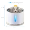 2.4L Automatic Cat Water Fountain Water level Window LED Electric Mute Water Feeder Dog Pet Drinker Bowl Pet Drinking Dispenser ► Photo 3/6