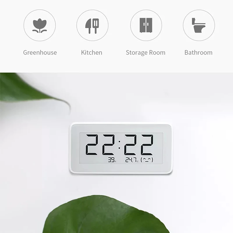 Xiaomi Mijia беспроводные умные электрические цифровые часы для помещений и улицы, гигрометр, термометр, ЖК-измерительные приборы для измерения температуры BT4.0