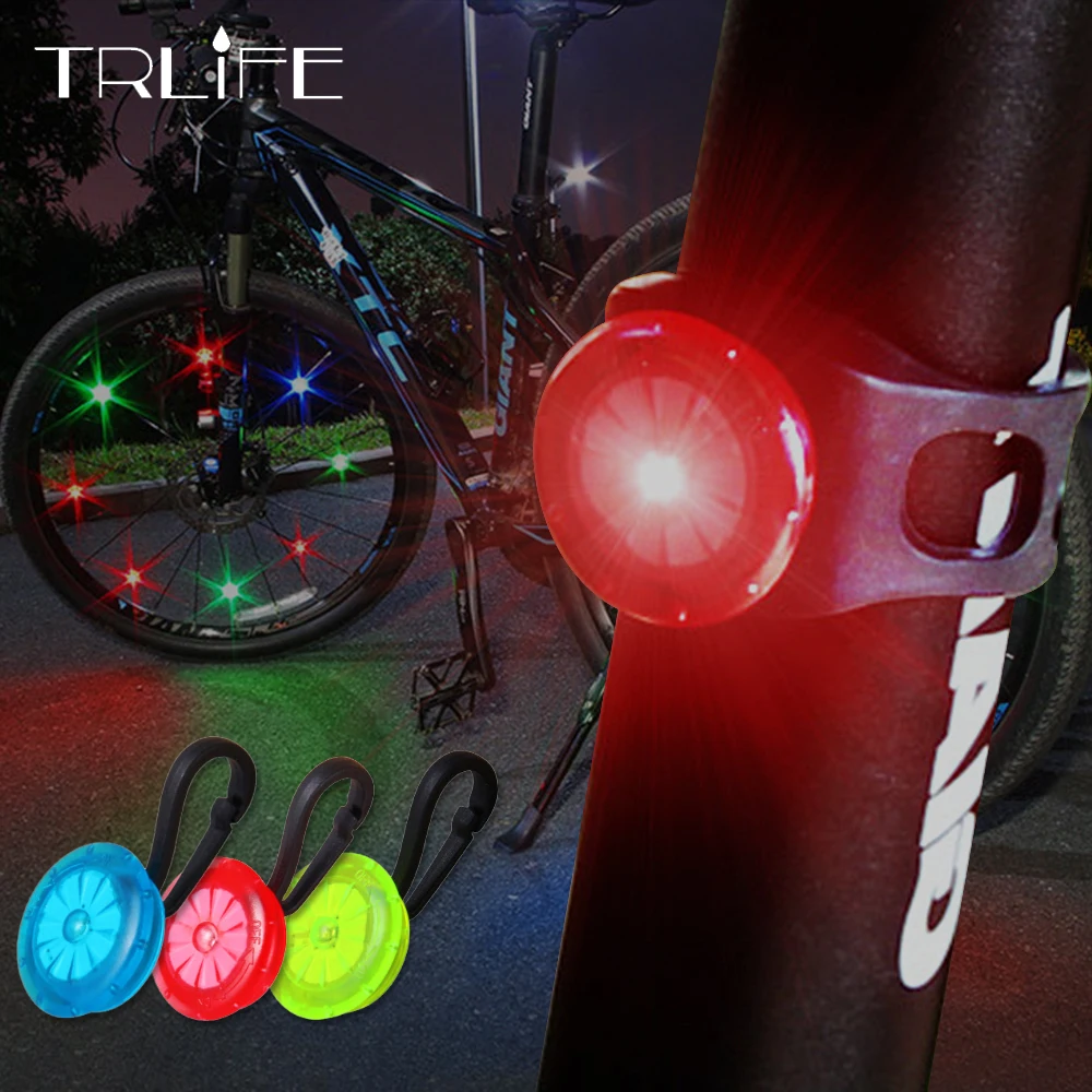 Bicycle LED Wheel Wire Lights Spokes Lamp Cycling Bike Willow Colorful