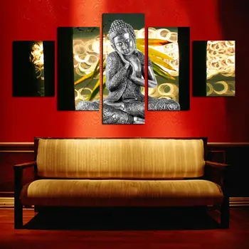 

Hot sell free shipping Wall Art Buddha Painting On Canvas Abstract Print Pictures home Decor No frame