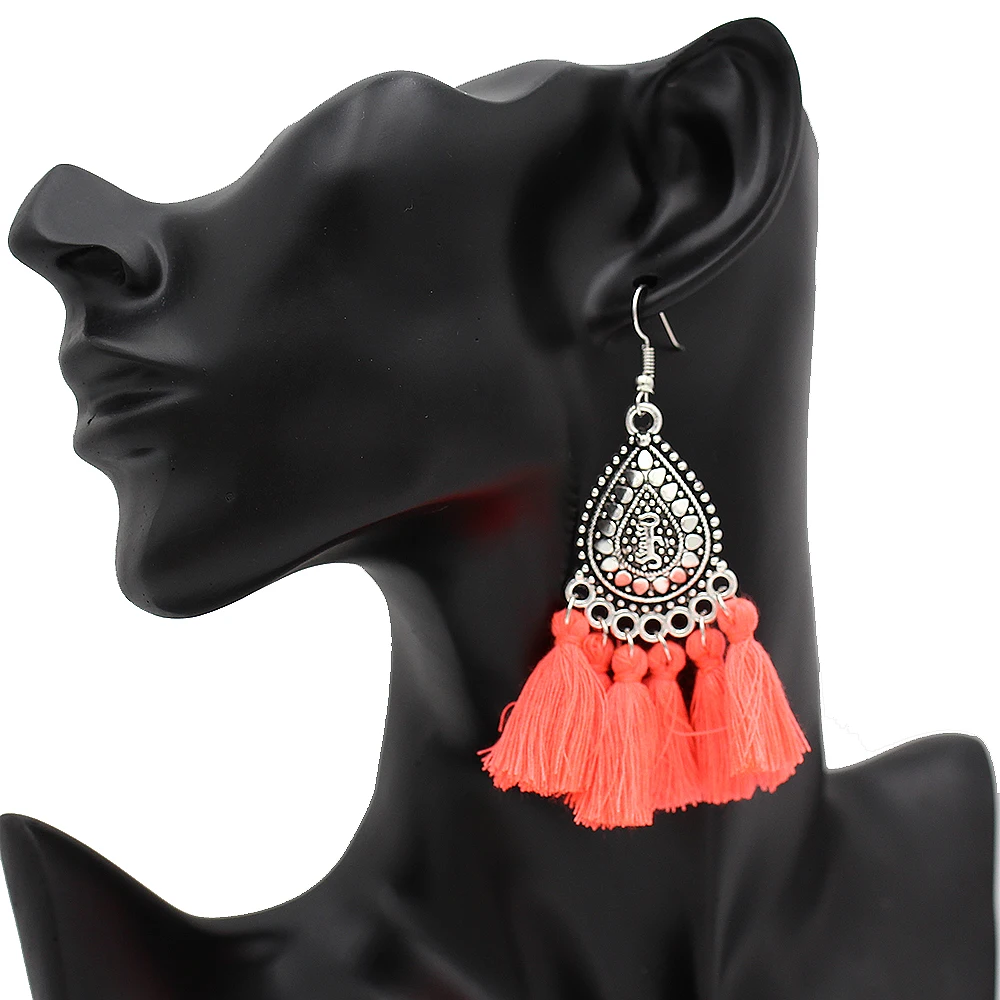 YOSEE ювелирные изделия сережки с кисточками Boho женские 2018 длинные серьги ручной