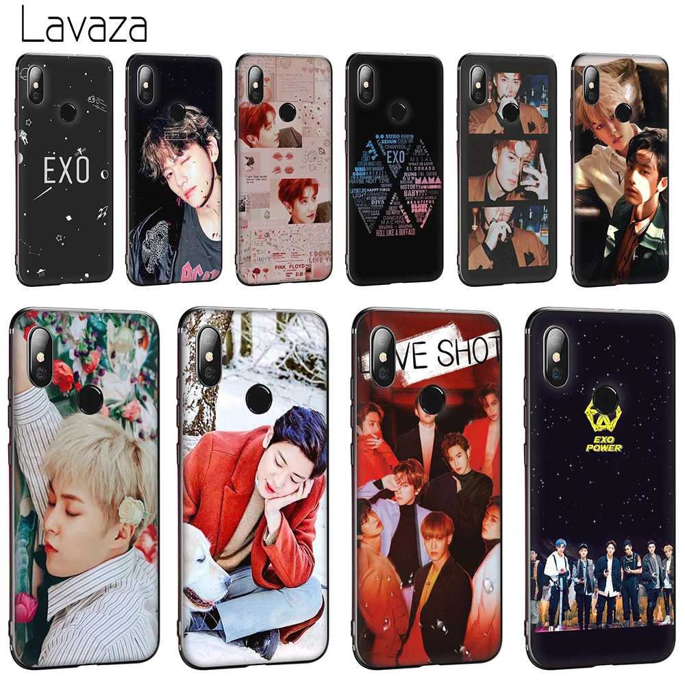 Мягкий чехол Lavaza Kpop EXO для Huawei Honor 10 8 9 Lite 6A 7A Pro 7c 7x 8c 8x Nova 3 3i 4 Y5 Y9 Y6 Y7 Prime |