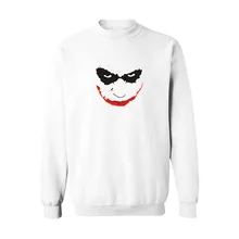 High Quality Joker Print Funny Hoodies Sweatshirts Outerwear Hooded Ladies 4xl Women Sweatshirt Cute Hoody 3xl