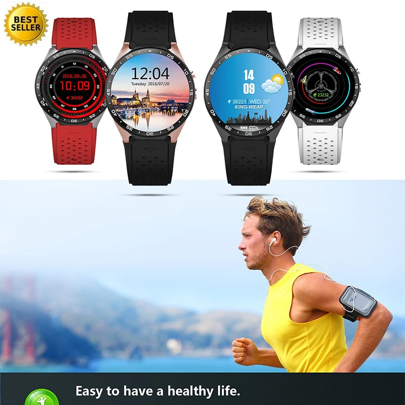 

Fashion Watch Smart Watch 3G Accurate GPS Camera 2.0 Mega Sports Life Waterproof Smart Heart Rate Monitor Versa Watch