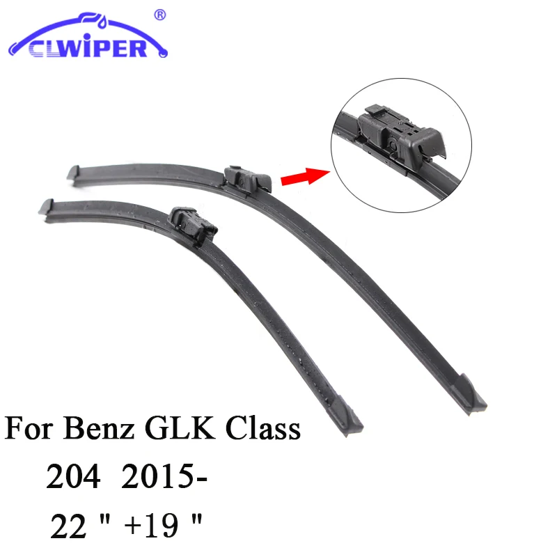CLWIPER Wiper Blades For MERCEDES BENZS GLK CLASS 204 (2015 ) 2016 Car